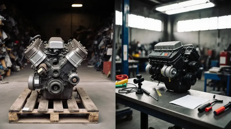 Moteur d'occasion standard vs moteur d'occasion inspecté & garanti : quelle est la différence ?